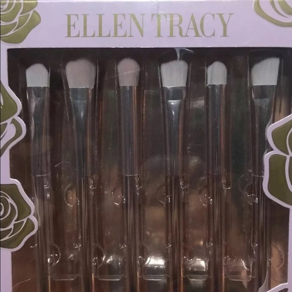 Ellen Tracy Complete Eye Brush Collection 6 Pieces - Picture 5 of 7